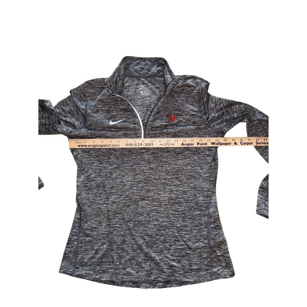 Nike Dri-FIT Element Half-Zip Pullover Womens M Gray Heather UVA Cavaliers - Picture 5 of 8
